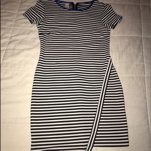 Stripped dress.